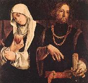 Sts Catherine of Siena and Sigismund Lorenzo Lotto